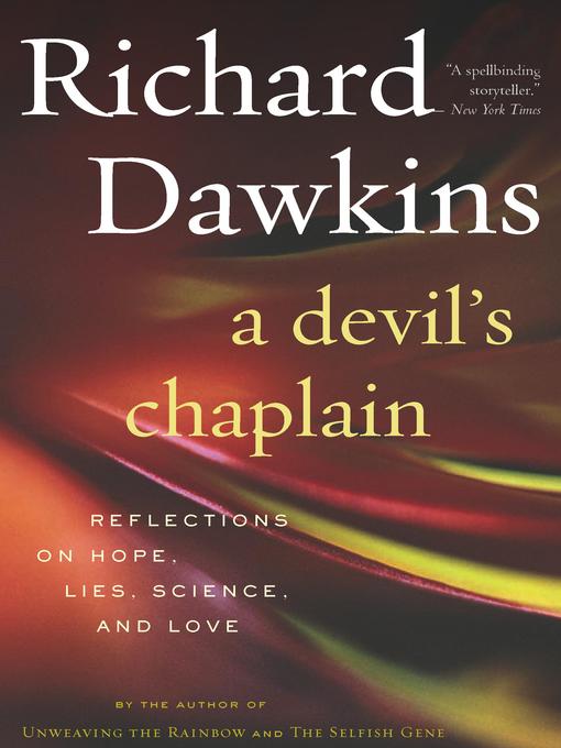 Title details for A Devil's Chaplain by Richard Dawkins - Available